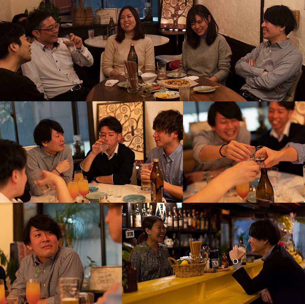 同僚とコミュニケーション