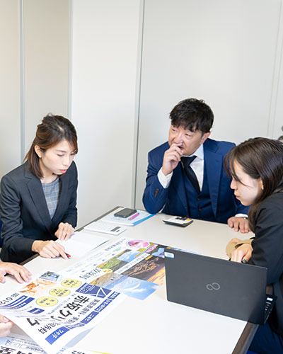 打ち合わせ風景